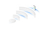 Grandstream GWN7670E Dual-Band Wi-Fi 7 BE3600 2×2:2/3×3:2 MU-MIMO Indoor Access Point with DL/UL OFDMA, Xtra Range 2.0 Technology and PoE+ Support